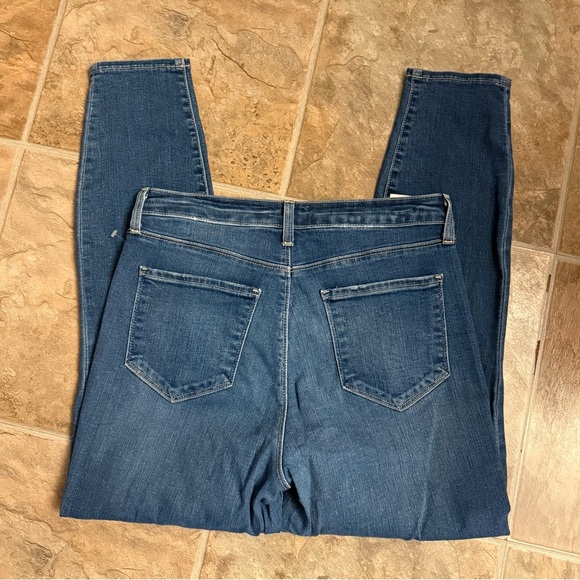 L’AGENCE High Rise Skinny Jeans Blue Women’s Size 28 Stretch Denim - Picture 4 of 6